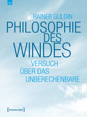 cover image of Philosophie des Windes
